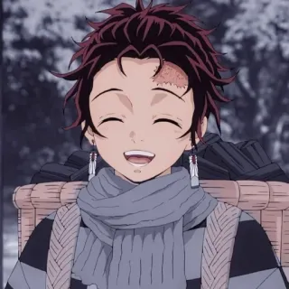 💫 Tanjiro Kamado Demon Slayer Anime, Manga, Thanh gươm diệt quỷ, Tanjiro, Kamado telegram sticker