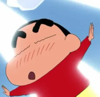 💈 Shin-chan Crayon Shin-chan 만화, 애니메이션, 짱구는 못말려, 캐릭터 whatsapp sticker