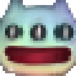 👽 Monster, süß, Cartoon, Figur, farbenfroh, lustig whatsapp sticker