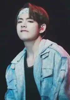 😋 V K-pop, Idolo, Cantante, Musicista, BTS, Maschio, Coreano telegram sticker