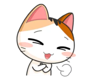 😹 猫, 漫画, 絵文字, ステッカー, 中指 telegram sticker