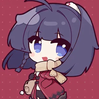 ❄️ Animé, Chibi, Dessin animé, Illustration, Kawaii, Mignon whatsapp sticker