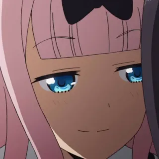 😏 Chika Fujiwara Kaguya-sama: Love Is War anime, chika, fujiwara, kaguya-sama, love is war, smug, cute whatsapp sticker