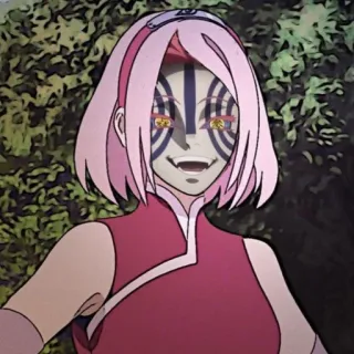 ❄️ Sakura Haruno Naruto Anime, Sakura, Naruto, Personagem, Mangá, Demônio telegram sticker
