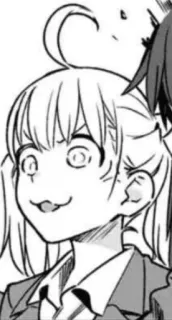 😤 Anime, Manga, Mädchen, Cartoon, Figur telegram sticker