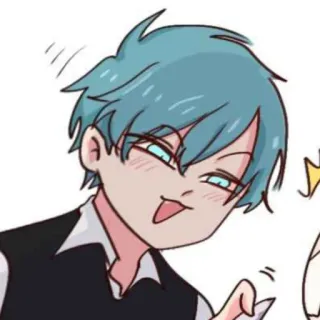 💌 anime, kreskówka, uroczy, wyrażenie telegram sticker