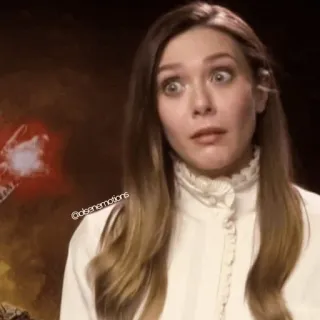 🌪 Elizabeth Olsen atriz, mulher, celebridade, Elizabeth Olsen telegram sticker