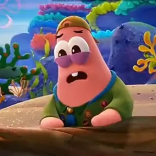 🐙 Patrick Star SpongeBob SquarePants Patrick Star, SpongeBob, cartoon, animated, nickelodeon, funny, character telegram sticker
