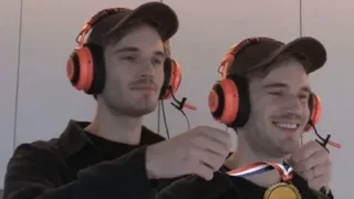 🥇 PewDiePie PewDiePie, YouTube, Internet personality, video game, commentary, gamer telegram sticker