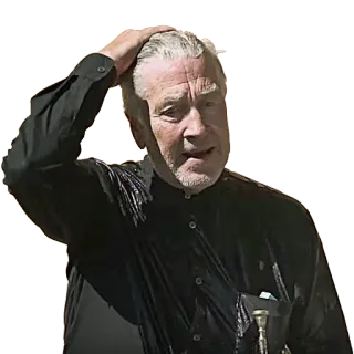 😫 David Lynch デヴィッド・リンチ, 監督, 映画監督, ポートレイト, アーティスト telegram sticker