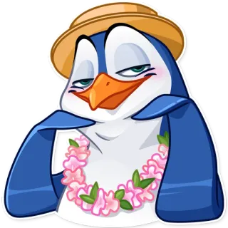 Penguin Kevin telegram stickers