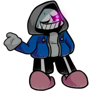 ⬅️ Sans Undertale Undertale, Sans, video game, cartoon whatsapp sticker