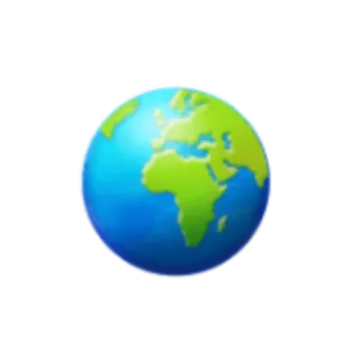 🌍 Terra, Globo, Mundo, Geografia, Planeta telegram sticker