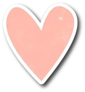 💖 heart, love, cute, sticker, pink, simple, valentines whatsapp sticker