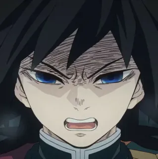 😡 Giyu Tomioka Demon Slayer Anime, Wütend, Demon Slayer, Giyu, Tomioka telegram sticker