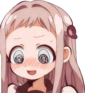 😳 Nene Yashiro Toilet-bound Hanako-kun Anime, Mädchen, Süß, Fanart, Manga whatsapp sticker