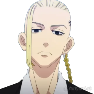 🤨 Ken Ryuguji Tokyo Revengers Anime, Tokyo Revengers, Ken Ryuguji, Draken, Personnage whatsapp sticker