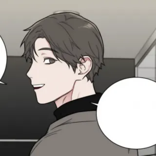 🥢 mężczyzna, anime, kreskówka, postać, portret telegram sticker