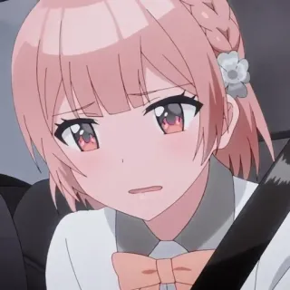 😖 Anime, Manga, Hoạt hình, Dễ thương, Cô gái, Kawaii telegram sticker