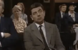 😴 Mr. Bean comedy, tv show, funny face, british comedy whatsapp sticker