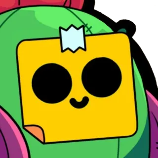 🙂 Spike Brawl Stars cactus, brawl stars, spike, character, video game telegram sticker