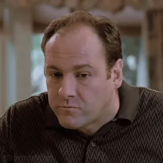 😏 Tony Soprano The Sopranos telegram sticker
