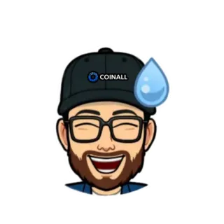 😅 COINALL Avatar, Hombre, Gorra, Digital, Virtual whatsapp sticker