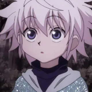 💞 Killua Anime, Ragazzo, Killua, Hunter x Hunter, Cartone animato telegram sticker