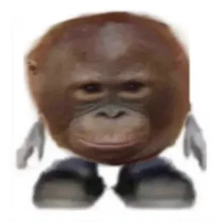 😑 Monkey telegram sticker