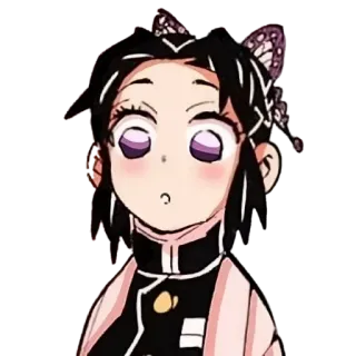 @wallpaper_kid || Shinobu Chibi 💖 whatsapp stickers