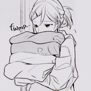 🖤 fwmp... Anime, Manga, Mädchen, Wäsche, Kleidung telegram sticker