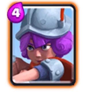 💛 Musketeer Clash Royale video game, character, musketeer, clash royale, archer telegram sticker