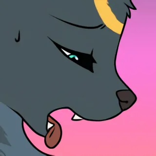 🥵 Umbreon Pokemon telegram sticker
