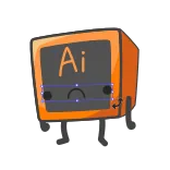 🙃 Ai adobe illustrator, ai, adobe, software, ontwerp telegram sticker