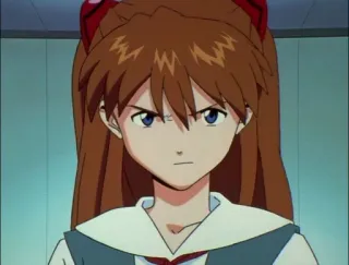 😠 Asuka Langley Sohryu Neon Genesis Evangelion Anime, Personnage, Asuka Langley, Evangelion, Manga, Série TV telegram sticker