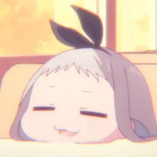 😴 anime, cute, character, chibi whatsapp sticker