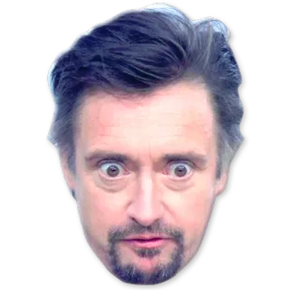 😱 Richard Hammond télévision, présentateur, automobile, drôle, visage whatsapp sticker