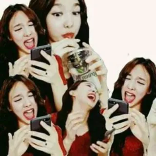 🤣 Nayeon Nayeon, K-pop, cantante, TWICE, fanart, collage, humor whatsapp sticker
