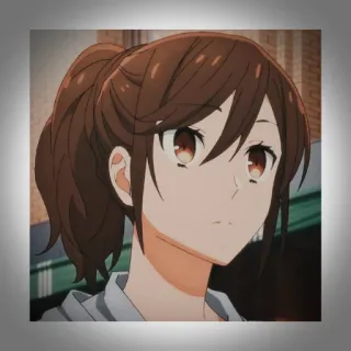 Hori-Miya by @Qewertyy whatsapp stickers