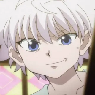 ⚡️ Killua Zoldyck Hunter x Hunter Аниме, Киллуа, Hunter x Hunter, Манга, Персонаж, Мультфильм telegram sticker