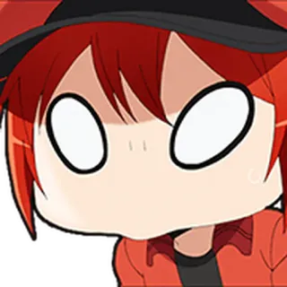 hataraku-saibou Vol.2 telegram stickers