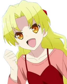 🌕 Аниме, Девушка, Персонаж, Анимация, Милый, Каваий telegram sticker