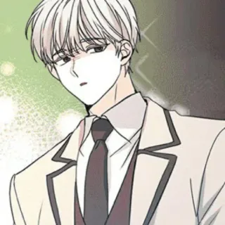 🍚 pria, setelan, dasi, laki-laki, anime, manga, karakter telegram sticker