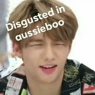 😖 Disgusted in aussieboo Meme, angewidert, aussieboo whatsapp sticker