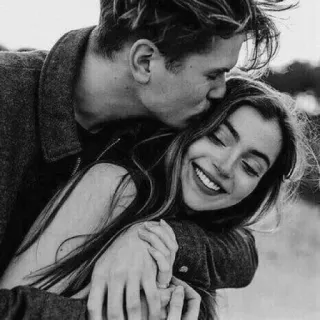 🥰 casal, amor, romance, beijo, afeição, relacionamento telegram sticker