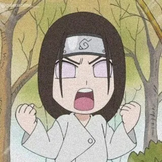 🌟 Neji Hyuga Naruto Neji, Naruto, Anime, Manga, Ninja, Hyuga whatsapp sticker