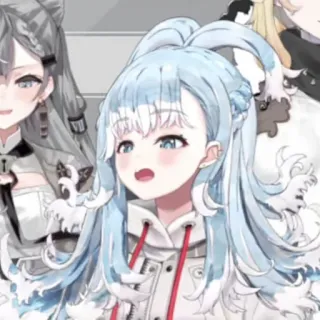 💦 Kobo Kanaeru Anime, Vtuber, Kobo Kanaeru, Carino, Cartone animato telegram sticker