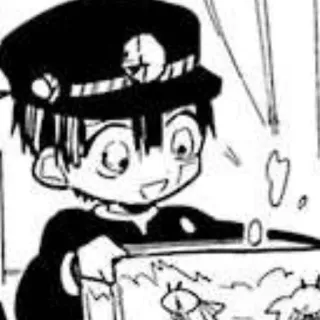 😃 Hanako-kun Toilet-bound Hanako-kun Anime, Manga, Hanako-kun, Toilet-Bound Hanako-kun, Lucu, Kawaii whatsapp sticker