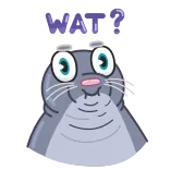 Silly Seal telegram stickers