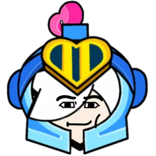🥵 荒野乱斗, 科莱特, 电子游戏, 角色, 游戏, 表情包 telegram sticker